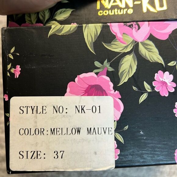 Nan-Ku Couture Cruise Studded Hi Top Sneakers With Crystals Light Pink US 7 - Picture 8 of 11